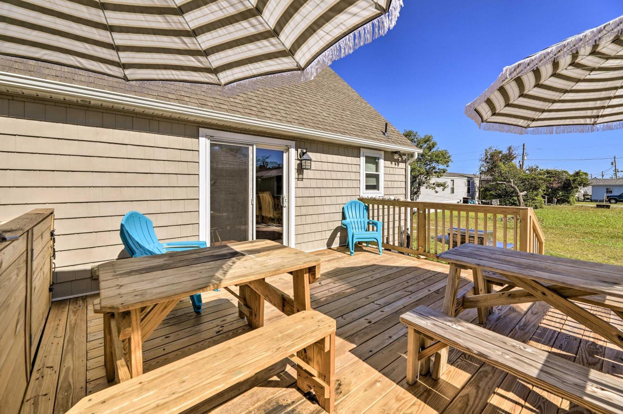 The Willowberry House With Deck And Grill! Harkers Island Ngoại thất bức ảnh