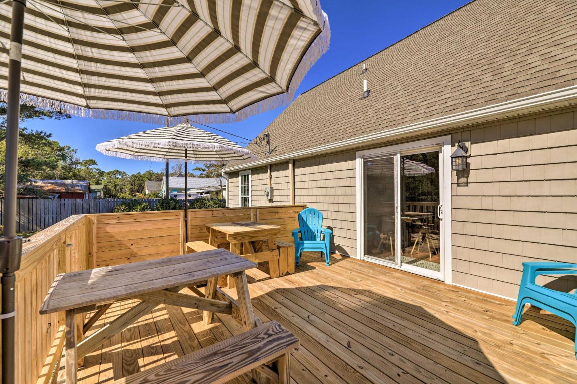 The Willowberry House With Deck And Grill! Harkers Island Ngoại thất bức ảnh